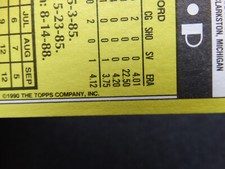 1990 Topps Tiffany Baseball Cards Complete your Set You U Pick From List 651-792