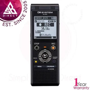 Olympus WS883 Digital Voice Recorder 8GB with Built-in USB plus Micro SD Slot - Picture 1 of 7