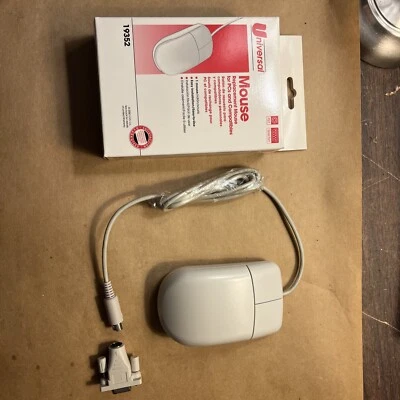 Vintage Universal Microsoft IBM Basic Mouse Roller Ball Serial PS/2 New in Box! - Image 1 of 4