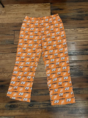 Winners Circle Nascar Pajama Pants Mens XL Tony Stewart #20 PJ's Lounge EUC Cover