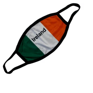 Máscara facial Irlanda con bolsillo / Bandera de Irlanda / Máscara facial de Irlanda Bandera - Imagen 1 de 4