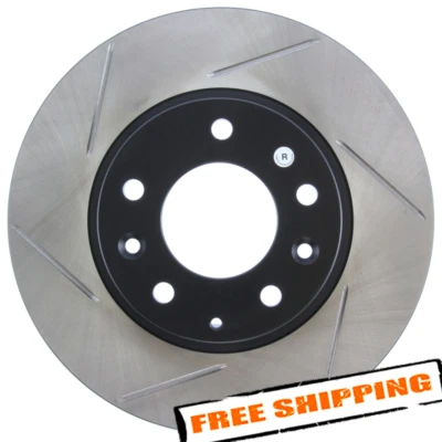 StopTech 126.45051SR Sport Slotted Front Brake Rotor for 1993-1995 Mazda RX-7 - Image 1 of 4