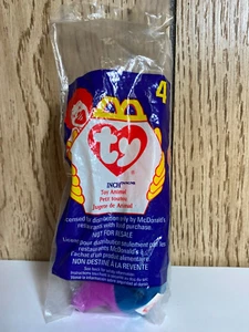 TY Teenie Beanie Baby McDonalds 1998 INCH the Inchworm UNGEÖFFNET Paket mit Etikett - Bild 1 von 2