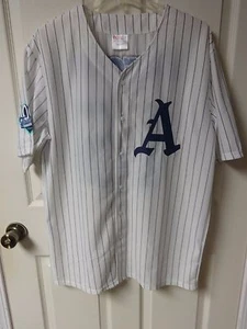 Camiseta deportiva 100 aniversario 1915 MiLB Asheville Tourists SGA botón delantero para hombre XL - Imagen 1 de 6