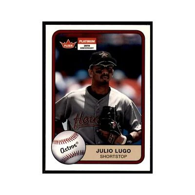 2001 Fleer Platinum Julio Lugo Astros #99 — 第 1/3 张图片
