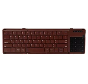 Folding Bluetooth Keyboard Digital Num Touchpad for iOS Android Windows PC Mac - Picture 1 of 8