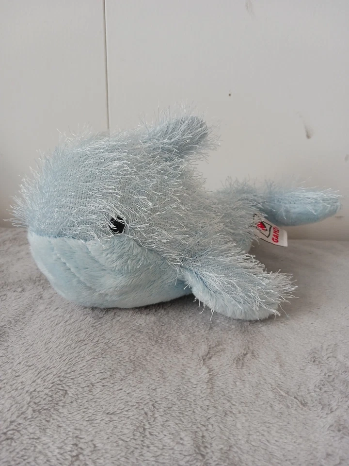 Ganz Webkinz Blue Whale Plush 10" Stuffed Animal Toy HM356 No Code - Image 1 of 4