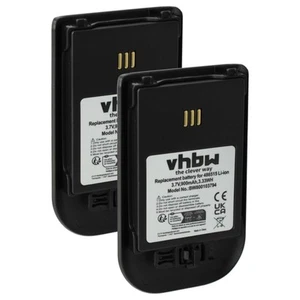 2x Batterie pour Avaya DH4 WH1 3740 3725 3720 900mAh 3,7V - Zdjęcie 1 z 9