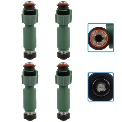 4 inyectores de combustible para Toyota Matrix 2003 2004 2005 2006 1,8 L 842-12248 Foto 1 de 4