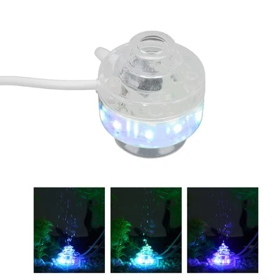 Submersible LED Pool Lights Colorful Waterproof Mini Fish Tank Bubble Light For - Image 1 of 4