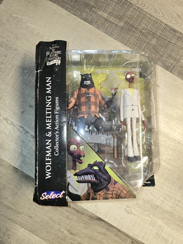 Diamond Select Wolfman & Melting Man Tim Burtons Pesadilla antes de Navidad Foto 1 de 4
