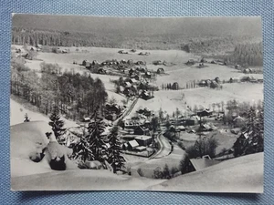 Postal antigua postal zona de deportes de invierno Rittersgrün Erzgebirge - Imagen 1 de 2