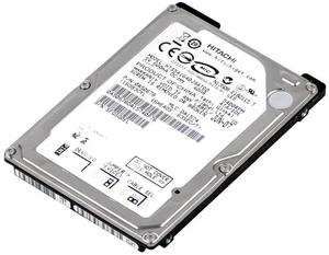 Hitachi TravelStar 5K160 Hard Drive 40GB 5.4K 8MB ATA 2.5'' - Picture 1 of 3