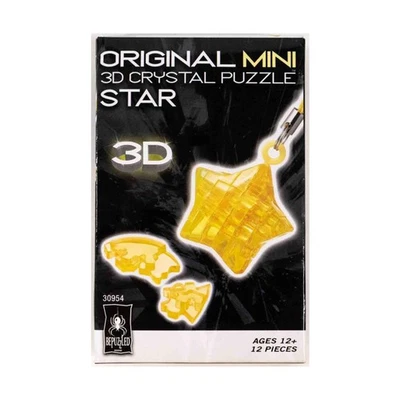 Bepuzzled Puzzle Original Mini 3D Puzzle - Yellow Star NM - Image 1 of 2