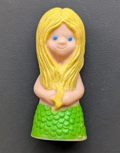 Vintage 1970's EVENFLO Rafties Mermaid figure - pool bath toy - Picture 1 of 2