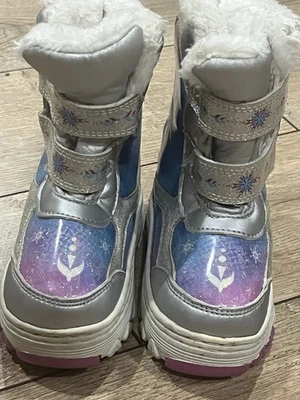 Disney Frozen 2 Anna Elsa Invierno Botas de Nieve Niñas Pequeñas Talla 6 Foto 1 de 4