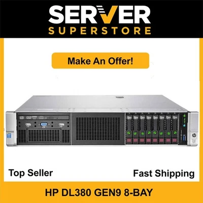 HP ProLiant DL380 G9 Server 2x E5-2650 V4 -24 Cores P440ar 32GB RAM 2x 600GB SAS - Image 1 of 4