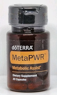 Cápsulas de asistencia metabólica doTERRA MetaPWR 30 unidades botella nueva sellada Foto 1 de 2