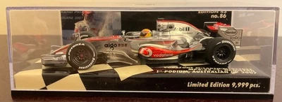Minichamps 1:43 McLaren Mercedes MP4-22 1st Podium Australia 2007 NIB Rare - Image 1 of 4