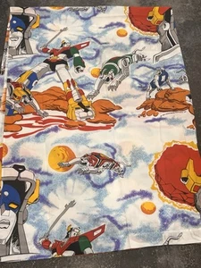 Vintage Voltron Gardine Panel 1984 96 x 67 cm - Bild 1 von 5