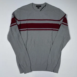 $128 Nuevo Suéter SAKS FIVE AVENUE Moderno Para Hombre Talla Mediana M Informal Cuello Redondo - Imagen 1 de 5