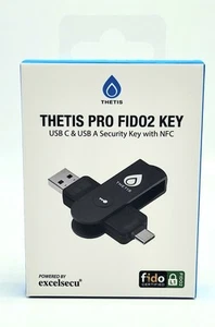 FID02 Clé USB-C et USB-A Clé de sécurité avec NFC - Photo 1/8