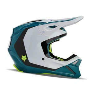 Fox Racing V1 Nitro Motocross Helmet (Maui Blue) 31370-551 - Picture 1 of 11