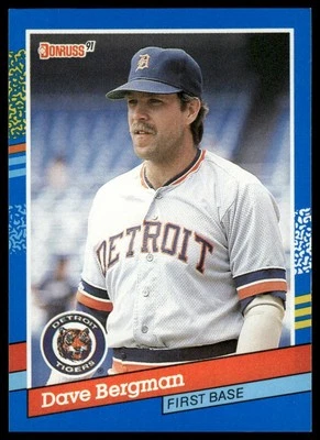 1991 Donruss #342 Dave Bergman - Image 1 of 2
