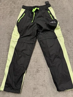 Calça Jordan Track Masculina Pequena Azul Branca Zíper no Tornozelo 31" Malha 509154 Perna Reta - Imagem 1 de 4