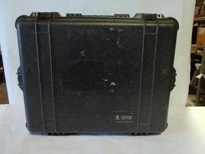 Pelican 1600 Protector Case Black w/ Custom Soft Foam Insert (J635) - Picture 1 of 7