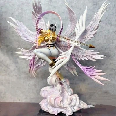 Digimon Adventure Angewomon Holy Arrow Combat Form Figure Statue Model Toy 26cm - Image 1 of 4