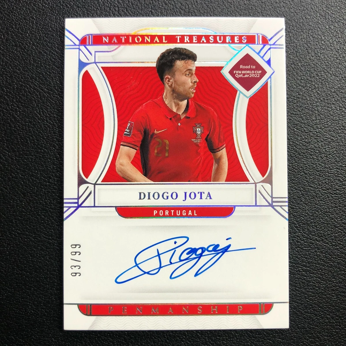 2022 Panini National Treasures Road to FIFA World Cup Soccer