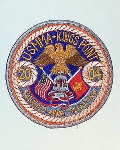 USMMA Kings Point Scout Patch 2004 Squared Away Scouting Eagle - Picture 1 of 2