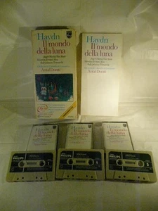 HAYDN IL MONDO DELLA LUNA ANTAL DORATI 3 AUDIO CASSETTES PHILIPS BOX SET - Picture 1 of 3