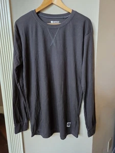 Henley Waffle Knit Shirt Buffalo Outdoors Long Sleeve Mens 3XL NWT Rugged Warm  - Picture 1 of 8