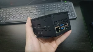 Raspberry Pi 5 16GB RAM 1TB M.2 case (tutto perfetto) - Afbeelding 1 van 5