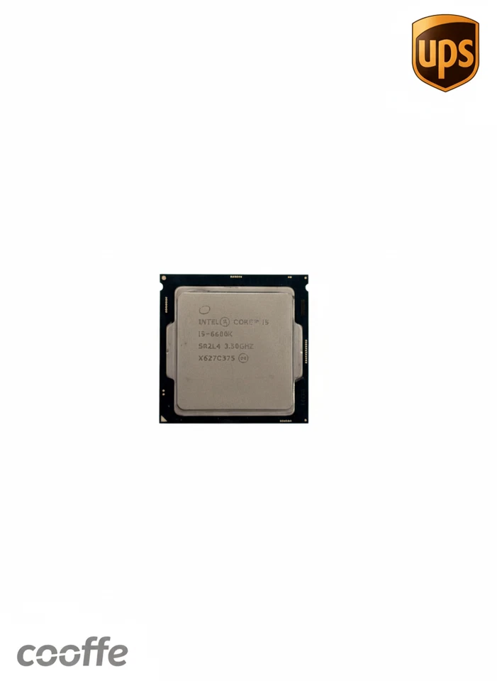 Intel Core i5-6600K 3.5GHz CPU Only (No Cooler) (Tested, working) - Immagine 1 di 1