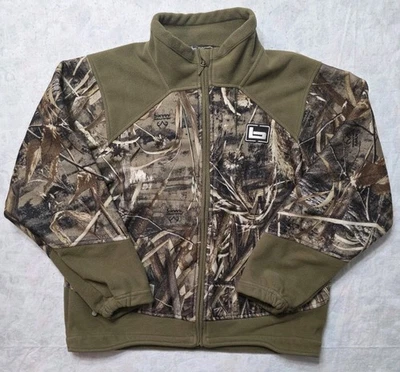 Bandes Gear Youth XL UFS Fleece Jacket Camo Hunting Coat Real Tree - Image 1 of 4