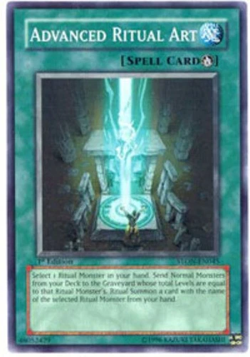 Advanced Ritual Art - STON-EN045 - Common - 1st Edition Near Mint Strike of Neos - Image 1 of 1