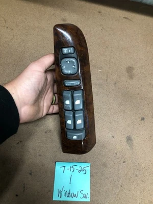 1999-2005 Oldsmobile Bravada LH Drivers Window Lock Mirror Control Bezel OEM - Image 1 of 4