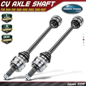 2x Rear Left & Right CV Axle Assembly for BMW 318i 1992-1998 318is 1992-1997 RWD - Picture 1 of 9