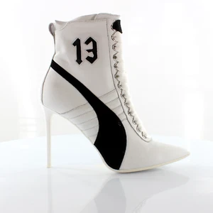 Puma x Rihanna Fenty Womens White Heeled Shoes - Picture 1 of 9