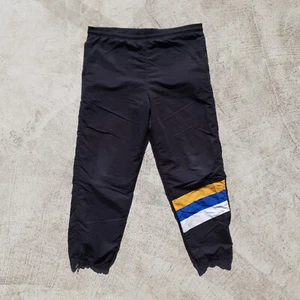 Vintage B2B Australia Parachute Pants Youth Size 14 Black Sweatpants Sports - Picture 1 of 8