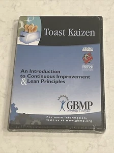 RARE Toast KAIZEN Introduction to Lean Principles (DVD, 2008) GBMP OOP HTF - Picture 1 of 2