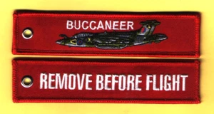 Buccaneer RBF embroidered fob/tag - New - Picture 1 of 1