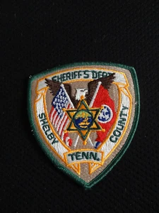 SHELBY COUNTY TENN. SHERIFF'S DEPARTMENT SCHULTERAUFNÄHER. - Bild 1 von 4