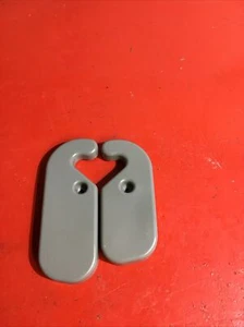 Kenmore Refrigerator Hinge Cover Set Part # 2203407W 2203408W - Picture 1 of 6