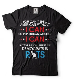 Donald Trump T-shirt Political shirt Trump Re-election T-shirt 2024 Campaign Tee - Picture 1 of 9