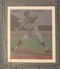 1991 Roger Clemens #5 Baseball Cards Magazine Boom Repli-Card '33 Goudey RARE!