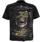 Steam Punk Reaper   T Shirt Black